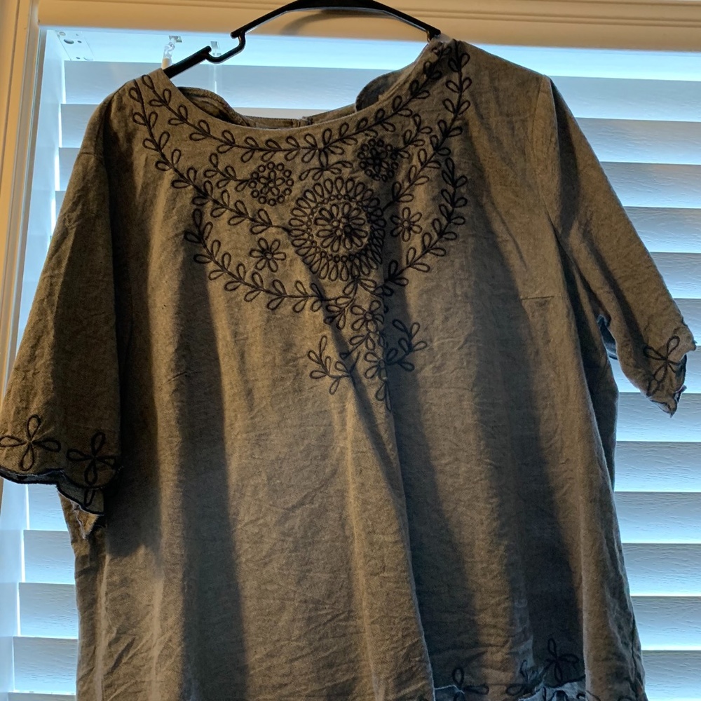 Grey Blouse